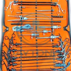 German Grade 28 Pcs Laparoscopic Surgery Set Laparoscopy Endoscopy Instruments