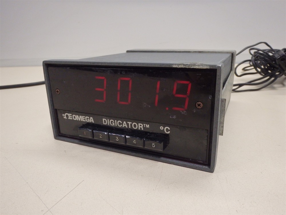 Omega Digicator 412B-J Celsius Temperature Indicator
