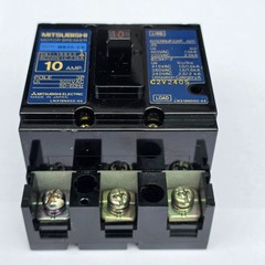 Mitsubishi MB30-CS 10A 3 Pole Motor Circuit Breaker 220VAC Open Box Japan