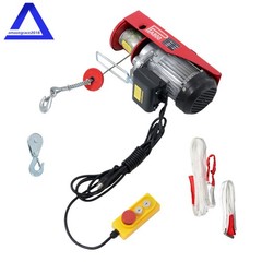 Electric Hoist 1760lbs Crane Winch with Wired Remote Control 1350W 110V