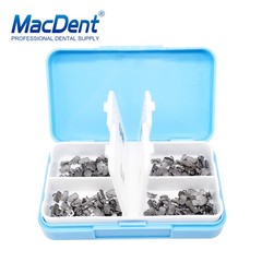 200pcs Dental Orthodontic 1st 2nd Molar Buccal Tube Roth MBT Monoblock Bondable