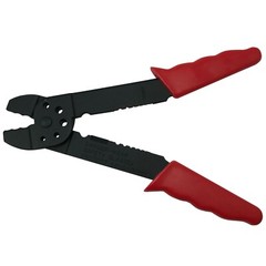 8″ Wire Stripper Cutter & Crimper Tool 22-10 AWG for Non & Insulated Terminals