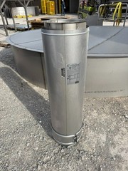 Metal Fab 10PIC42 Stainless Double Wall Pressure Chimney Pipe Duct 10″ dia x 42″