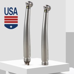 Pieza de mano LED turbina alta velocidad fibra óptica dental estilo NSK 2/4 Hole