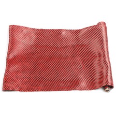 30cmx150cm Durable Carbon Fiber Black Red Mixed Cloth Fabric Twill Aramid 200gsm