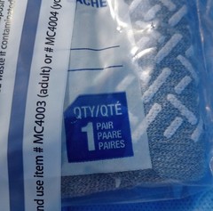MAS~CACHE~ Patient Gown Kit~Surge Care Products By DQE~ 2 Gowns With Slippers