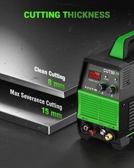 Household Non-Touch HF CUT50,110/220V Plasma Cutter with Mask&Gloves USA Stock