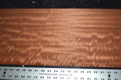 Mahogany Raw Wood Veneer Sheet 11 x 38 inches 1/42nd BLEMISHED 4669-79