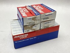 American Lock A1106KAYLW Lockout Padlock Yellow Key S00615 LOT OF 10