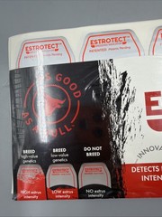 Estrotect – Breeding Indicator + Breeding Bullseye Technology- Red Orange- 50ct