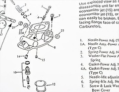 Carburetor Kit fit Continental F162 Marvel TSX239 TSX514 TSX979 S9239 S9790 M02