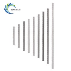 Lead 2mm Trapezoidal Screw Without Copper Nut T8 Lead Screw 100/150/200/250/300