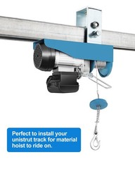 4.75 Feet Strut Channel Trolley Track 1-5/8″, w/ Channel Trolley Track Hanger US