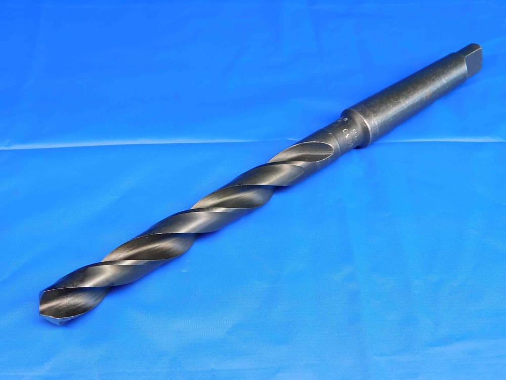 PTD 14.50mm HSS TWIST DRILL BIT IJ MORSE TAPER #2 SHANK 4 1/2 LOC 9″ OAL MT2