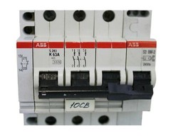 ABB CIRCUIT BREAKER ASSORTED S271/S272/S273SS283 LOT OF 7