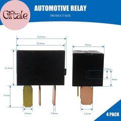 Improved 4X Relay Replaces Part#G8Hl-H71 Assembly for 2006-2014 Honda Ridgeline,
