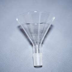 Lab glass powder funnel additon funnel 12 cm diameter, 10cm diameter 24/29 joint