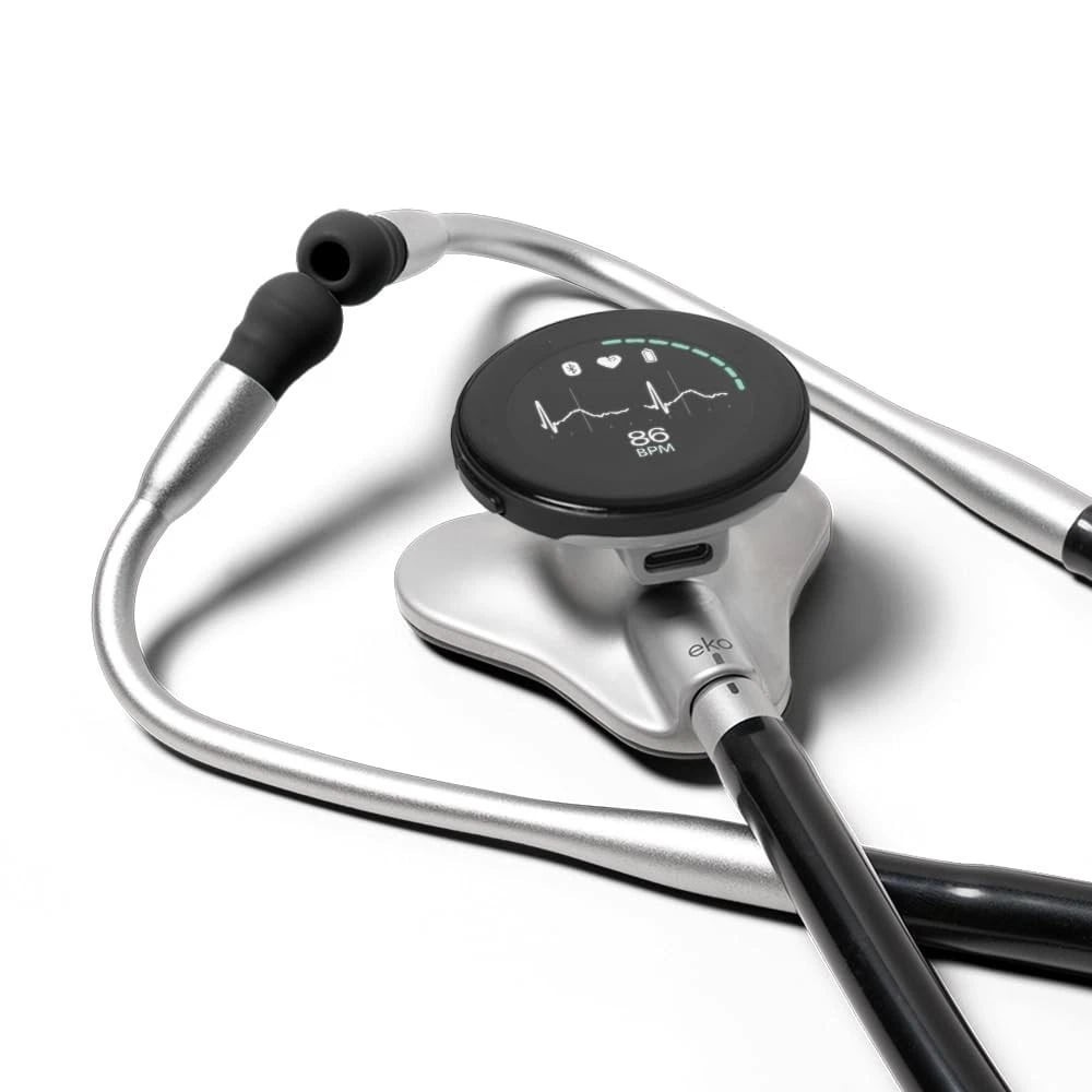 Eko CORE 500™ Digital Stethoscope — 40x Amplification, Active Noise Cancellat…
