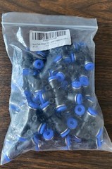 40x Tube OD 4mm 5/32 Tee Union Pneumatic Push In Connector Air Fitting Couplings