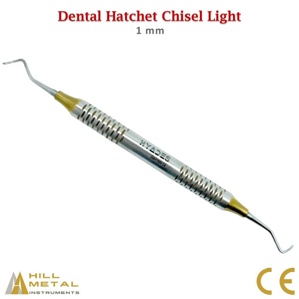 Beveled Cutting Chisels Dental Margin Trimmer Light 1MM Dental Surgical Tools