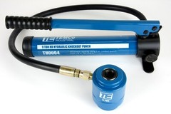 TEMCo 2″ HYDRAULIC KNOCKOUT PUNCH Electrical Conduit Hole Cutter Set KO Tool Kit