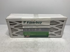 Filterbuy 8x20x1 M8A Air Filter MERV 8 Pleated HVAC Filters (pk of 6)