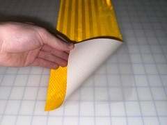Yellow Reflective Tape 3M 3430 EGP (1″, 2″, 4″, 6″) Air Backed Micro Prismatic