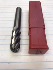 1 pc. 14.0 mm 6 FLUTE CARBIDE BALL END MILL CC. RTW USA (loc stk)