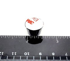 5/8″ Wide Round Rubber Stick on Feet 1/2″ Thick 3M Adhesive Backing Bumper Pads