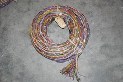 WIRE PHONE 50 PAIR 22 GAUGE INSULATED SOLID 105 FEET 25 POUNDS NEW OLD STOCK