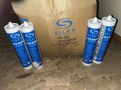 ALUMINUM RTV Silicone Sealant High Temp 1 Tube 10-oz Food Grade (Case Of 29)