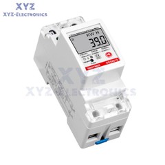 DIN-Rail Multifunction Single-Phase Bidirectional Energy Meter 2P RS485 Modbus