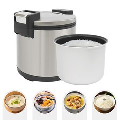 19L/20Qt Electric Commercial Rice Warmer Restaurant Non-stick Rice Warmer 110W