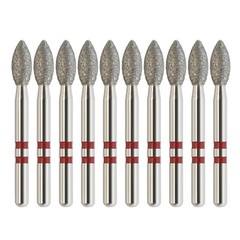 Zirconia Cutting Bur Dental Diamond burs FG Round End Taper Football Round Ball