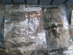 Amphenol RF Connectors & parts US Made Factory sealed bags N-type & TNC plug