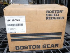 9.26 Input HP Boston Gear VR137-QM8 1:1 Ratio Right Angle Bevel Gear Drive S…