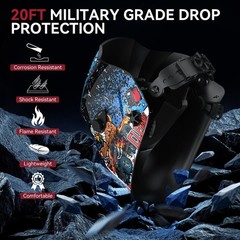 Auto Darkening Welding Mask 4 Arc Sensors 1/25000s Response UV/IR Protection​