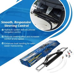 Hydraulic Steering Kit for Yamaha 150HP Outboard Replaces Seastar HC4645H