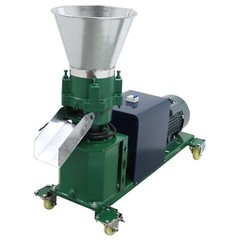 Powered Chicken/Duck Feed Pellet Mill Machine with4mm Plate 4Rollers 220V 4.5KW