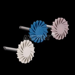 Dental Polishing Kit Diamond Rubber Polisher Composite Resin Base For Handpiece