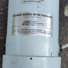 Whip Mix Model C Power Mixer with Vacuum for Low Speed Dental Lab Mixing