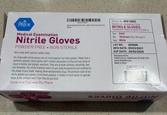 MedPride Powder-Free Nitrile Exam Gloves, Small – 100 Count