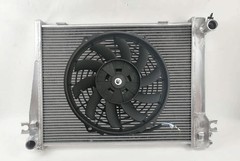 Aluminum Radiator Fan For BMW E30 320i 323i 325i 325ix 325e M20 MT 82-93