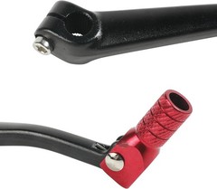 Gear Shifter, CNC Aluminum 2″ Shift Lever, Car Accessories Fo Color: Black&Red