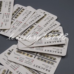 36 Types Dental Bracket Mini/Standard Roth/Edgewise/MBT 018/022 No Hook/3/345