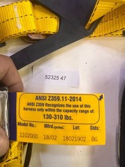 3M DBI Sala Delta Vest-Style Full Body Harness 1102000