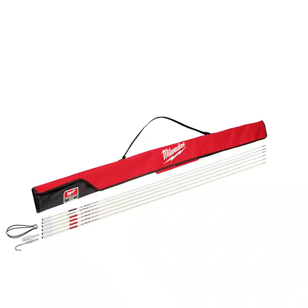 30 Ft. Fiberglass Fish Stick Low/Mid/High Flex Combo Kit with Accessories