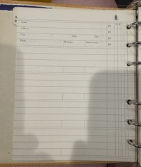 Vintage Hallmark Koala Address Book 3 Ring Binder Loose Leaf Friendship