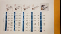 HIGHTBRUSH  1”MINIATURE WHEEL BRUSH .HARD BRISTLE 1/8” SHAFT 20 PER PACK