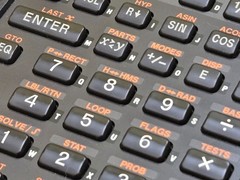 HP Hewlett Packard 32S RPN Scientific Calculator, case, made in USA, works great